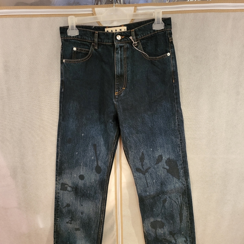 MARNI Lucky Charms Print Jeans